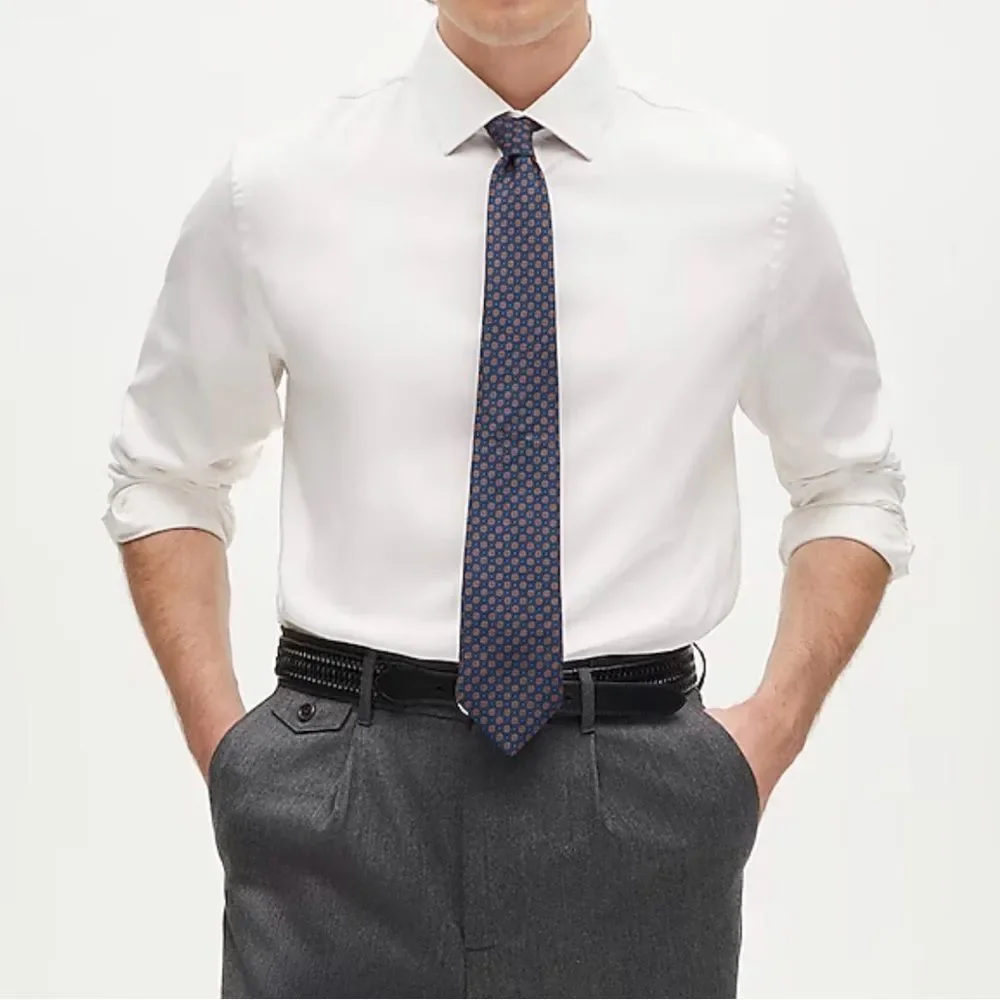 J.Crew Bowery performance stretch dress shirt with spread collar NWT Size XL